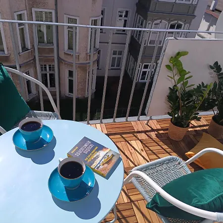 アパート Pulaskiego 11m8 - Centrum Sopotu 1 Min Do Monciaka ソポト